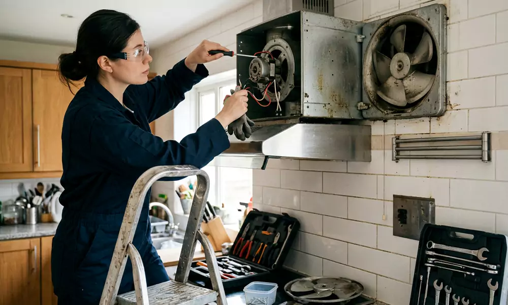 Exhaust Fan Repair in Milford, MA