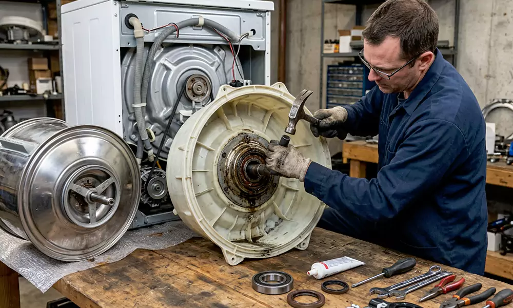 Washer Bearing Replacement in Milford, MA
